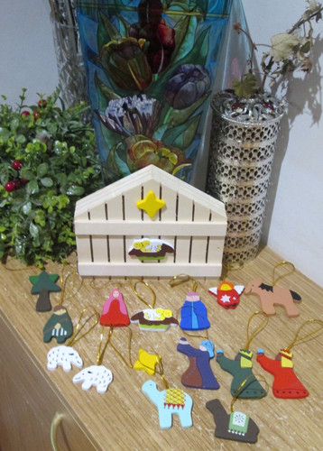 Lovely wooden christmas xmas - lovely,