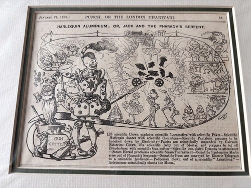 Original 1866 punch magazine - 1866,