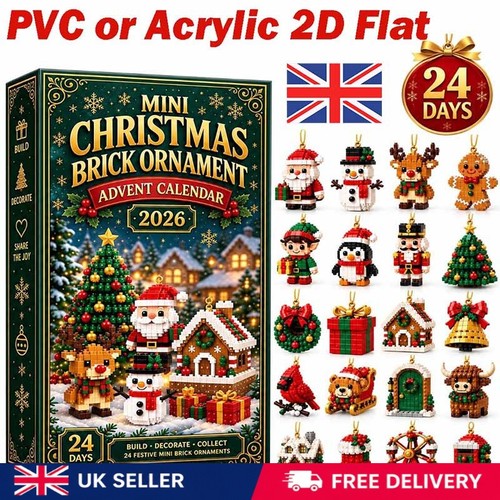 Mini christmas brick - mini, ornament