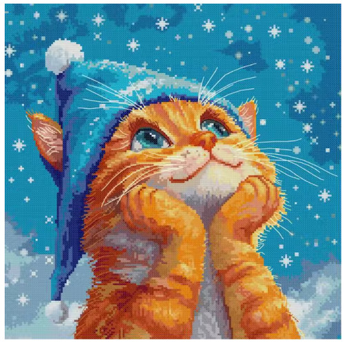 Counted cross stitch kit - cross,