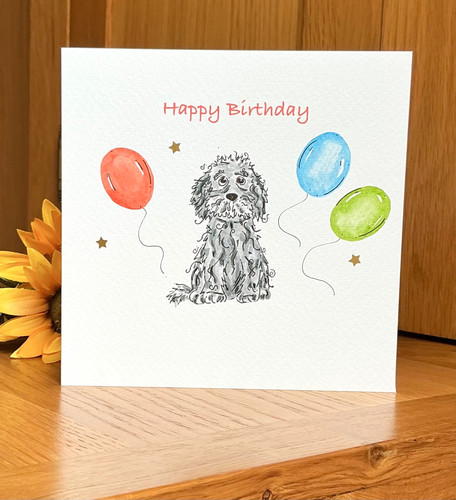 Birthday card black - birthday,