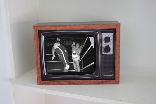 Vintage wrestling photo - wrestling, tv