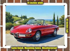 Metal Sign - 1966 Alfa Romeo