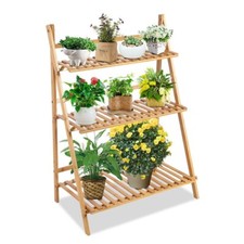 3-Tier Outdoor Wooden Flower