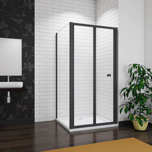 Bathroom matt black fold - bi,
