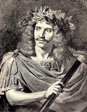 Moliere as Julius Caesar
