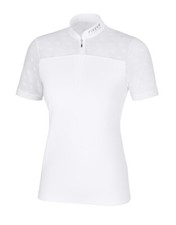 Pikeur Flocked Logo Short Sleeve Show Shirt