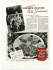1937 Van Camp's Pork and Beans