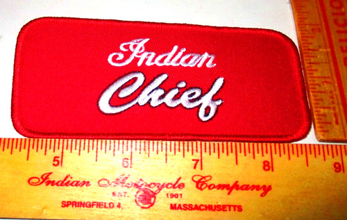 Indian chief patch motorcycle - chief,