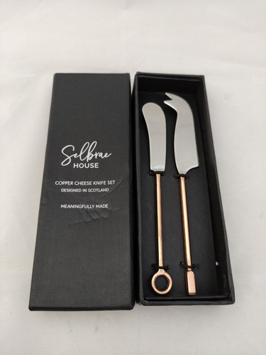 Selbrae house cheese knives - selbrae,