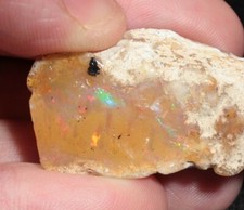 Precious Honey Colored Opal