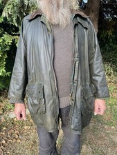 Barbour Northumbria Coat , Extra Large/ Large . Re Waxed.  