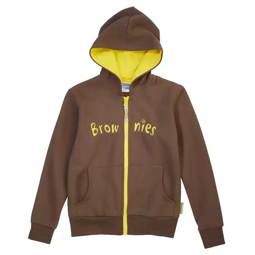 Brownie uniform zip - brownie,
