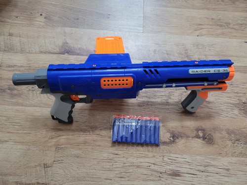 Nerf raider gun with - cs-35,