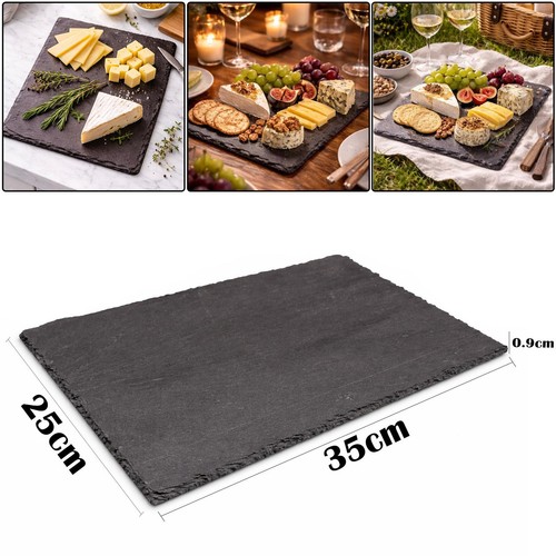 Natural slate serving board - natural,