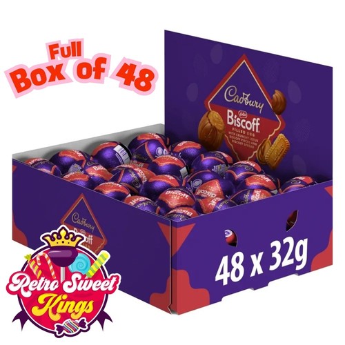 Cadbury biscoff chocolate eggs - biscoff,