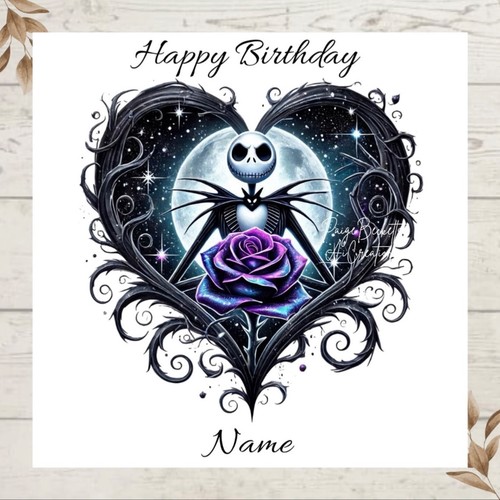 Personalised jack skellington - personalised,