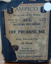 Ampico reproducing wordroll - ampico,