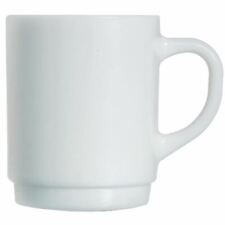 Arcoroc Opal Stackable Mugs of