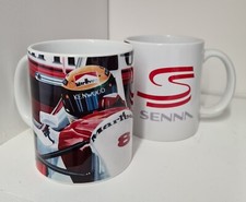 Ayrton Senna artwork coffee mug