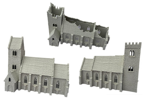 Norman medieval church options - norman,