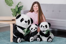 70CM VALENTINES DAY PANDA