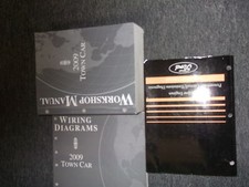 2009 Ford Lincoln Town Car Service Repair Shop Workshop Manual Set W EWD + PCED