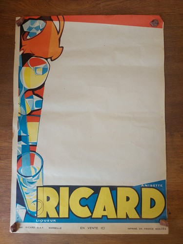 Original 1950s ricard - 1950s, "ricard