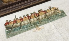 A Nile Boat Victorian Die Cut