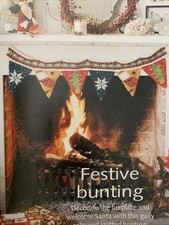 Knitting Pattern Festive Christmas Bunting In Patons DK