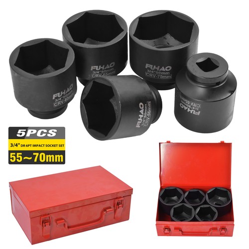 Drive impact socket set - drive,