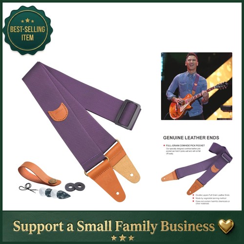 Stylish padded guitar - guitar, strap