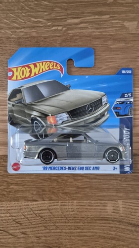 Hot wheels mercedes benz - '89, mercedes-benz