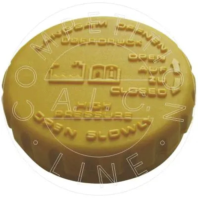 Coolant reservoir cap plastic - reservoir,