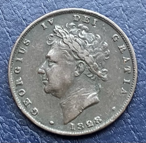 1828 farthing king george - 1828,