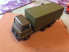 Dinky Foden 6 wheel covered army truck vgc with tilt