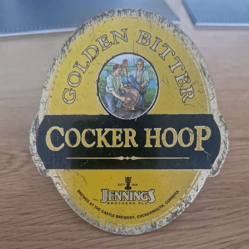 Jennings brewery brass - ,