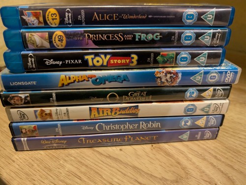 Kids dvds blurays - x,
