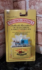 Matchbox Diecast Originals Horse Drawn Milk Float No 7 Authentic Recreations New