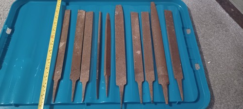 Vintage metal files - files, job