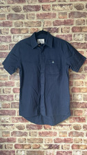 Vivienne Westwood Navy blue Shirt Size 48 Button up collared shirt P-P 21 inch
