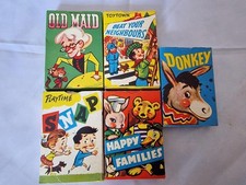 50s Tower Press Card Games x5
