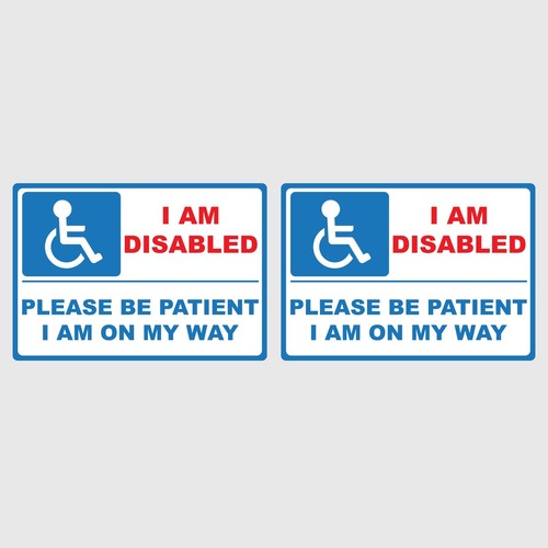 Disabled mobility car window - disabled,