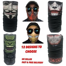 Superhero face cover snood - face,
