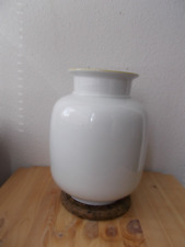Thomas porcelain gladioli vase with cork coaster
