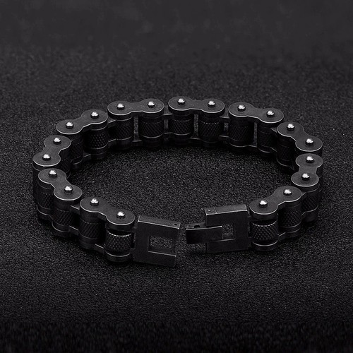 Retro biker chain bracelet - biker,