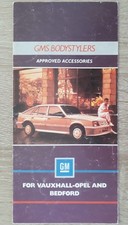 GMS Vauxhall-Opel Body Kits Brochure 1986 - Nova  Astra  Cavalier