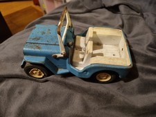 Tonka Toy Blue Metal Toy Model