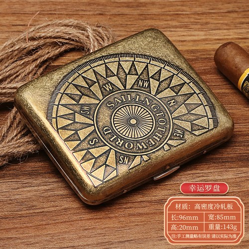Classic style cigarette - cigarette, case