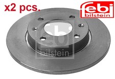 X2 PCS FRONT / REAR BRAKE DISC